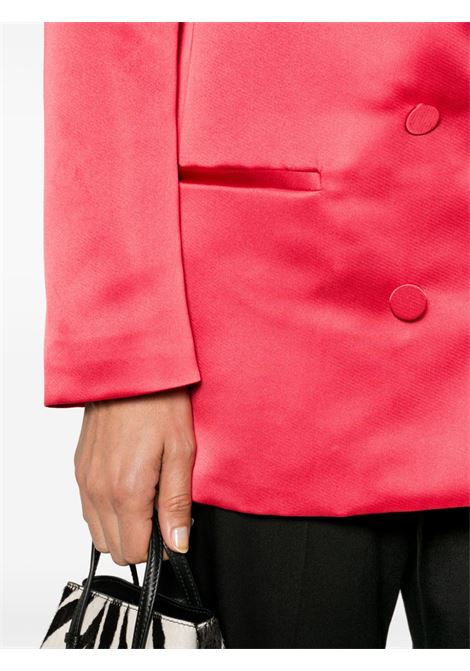 Red double-breasted blazer - women PHILOSOPHY DI LORENZO SERAFINI | A050207230201